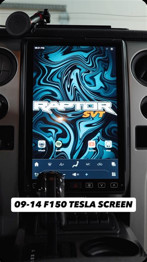Jimmy Strait on Instagram: "I get lots of questions on these. Comment link and I’ll send you my YouTube install/setup guide for 09-14 F150 👀👊🏼 #androiddisplay #teslascreen #gen1raptor"