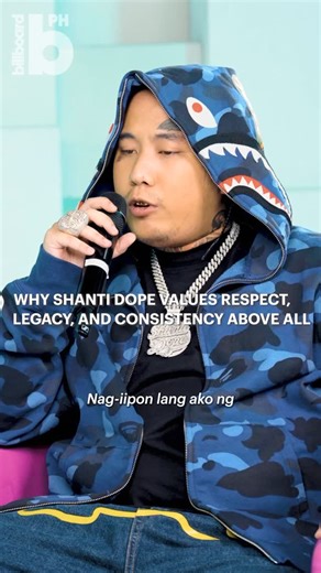Billboard PH on Instagram: "#ShantiDope (@shantidopeofficial) values the opinions of his peers above all else, trusting their judgment and taste to help him shape his legacy. On the latest episode of Billboard Philippines Volumes, out now, the “Nadarang” and “Amatz” hitmaker and one of the most powerful voices in Filipino rap traces his hard-fought and remarkable journey, from his early days as a rap enthusiast and storyteller to transforming his passion into platform through the creation of You