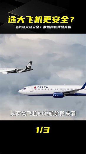 Only choosing the largest aircraft type when flying! The scientific truth behind this is amazing!...