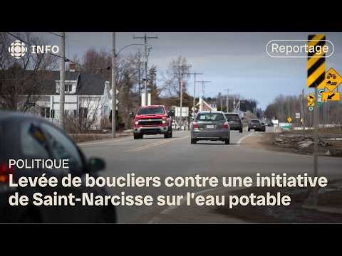 Le projet d'aqueduc de Saint-Narcisse bloqué par des résidents opposés à une nouvelle taxe
