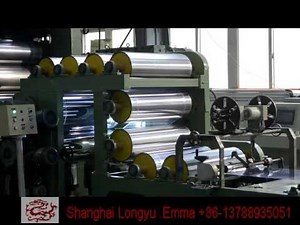 pvc calendaring sheet making machine