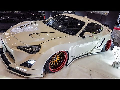 (4K)VLENE TOYOTA 86 wide bodykit ブレーン トヨタ８６ カスタム - OSAKA AUTO MESSE 2020