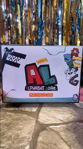 Opening ALPHABET LORE Mystery Plushy Toy! Letter D 🔠🤯 #alphabetlore #toyunboxing