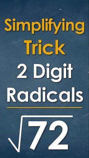 How to Simplify a Two Digit Radical