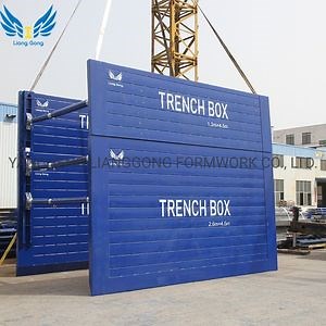 [Hot Item] China Manufacturer Trench Shoring Box Trench Sheets for Safety Protection