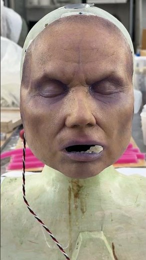 Stephanie Boswell's Animatronic Face