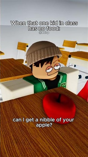 nibble my apple #shorts #roblox #funny #robloxmemes