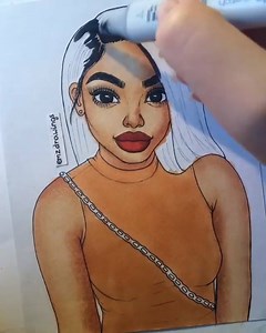 Awesome drawings By: @emzdrawings | MetDaan Creative