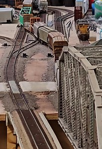 136K views · 2.7K reactions | Crossover Action . #customtrains #custom #railway #hoscale #model #NS #maintenance #train #modelrailroad #mountains #trains #BNSF #UPRR #norfolksouthern #CSX #CPKC #railroad | Custom-Trains | Facebook