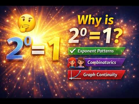 Why 2 to the Power of 0 Equals 1