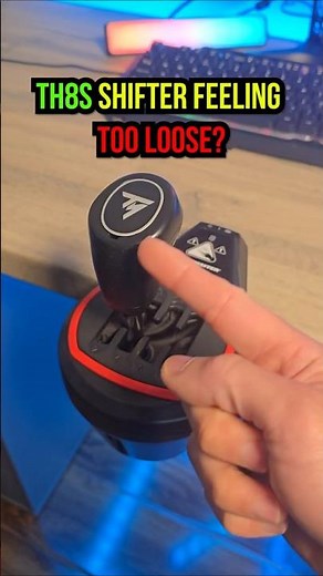 How to FIX a Loose TH8S Shifter! 🏎️💨 #simracing #th8s #thrustmaster