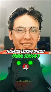 OFFICIAL RELEASE DATE | PRIMAL SEASON 3