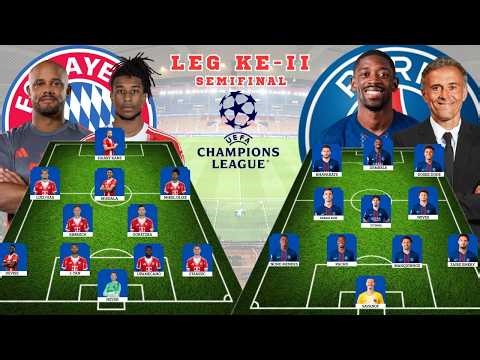 Bayern Munich Must Comeback! 🔥 PSG vs Bayern Munich (5-4 Aggregate) Predicted Lineups & Tactical ...
