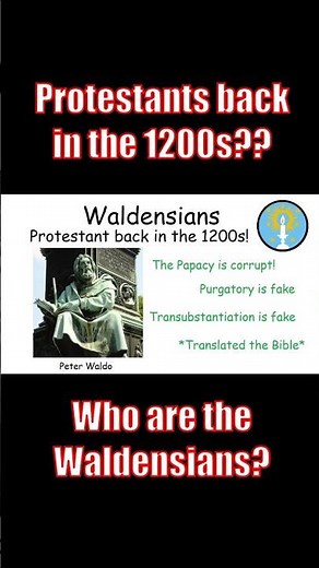 Protestants before Protestantism? #catholic #protestant