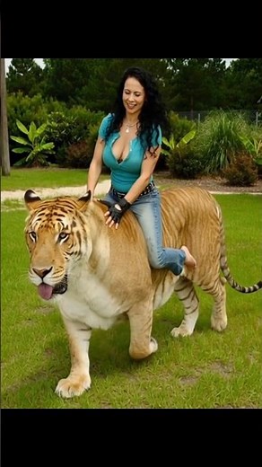 “The Shocking Truth About Ligers 😱🦁🐯 | Lion + Tiger Hybrid”