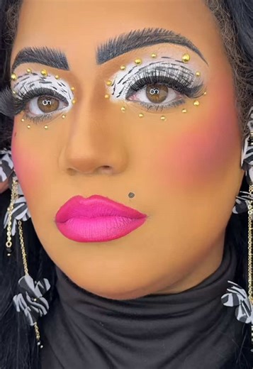 Zebra Print Glam Makeup Tutorial and Class Announcement