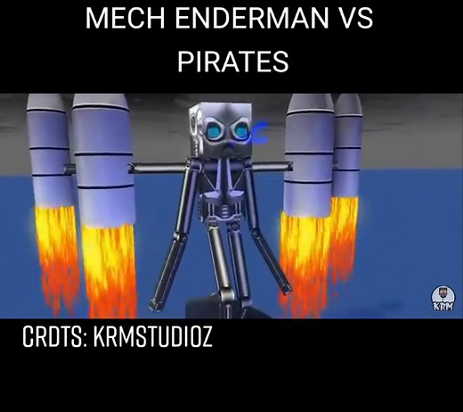 Epic Battle in Minecraft: Mech Enderman vs Pirates