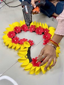 DIY Heart decor craft #Heart #decor #craft | Click For Craft