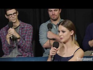 The CW's Superheroes Dish on the Upcoming Four Way Crossover