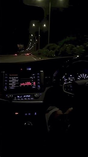 Innova Crysta Night Drive ✨ | Smooth Highway Vibes 🚘 | Night Driving Status Video #shortsfeed #fyp