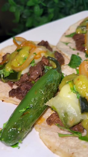 Delicious Chile Relleno Tacos Receta