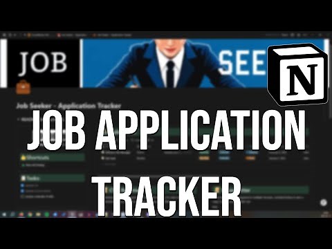 How to Create a FREE Job Application Tracker in Notion (Step-by-Step Tutorial)