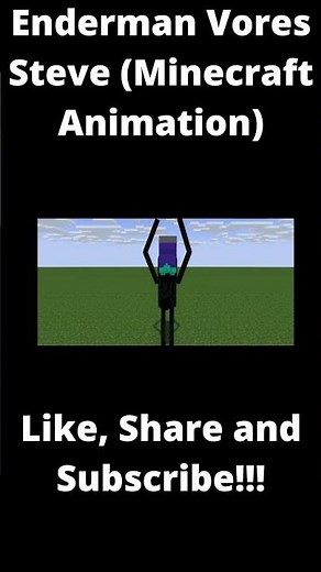 Enderman vores Steve (Minecraft Animation)