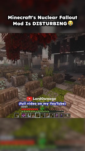 Lord0wnage on Instagram: "Minecraft's Nuclear Fallout Mod Is DISTURBING 😭#minecraft #horror #chernobyl"