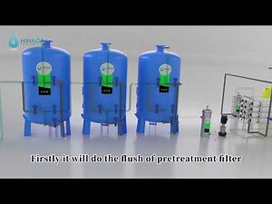 Industrial RO System Operation Process for drinking or industry application