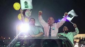 Bahrain graduation ceremony held in a car park