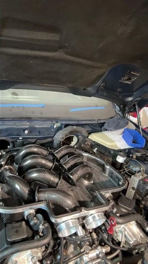Carbon Fiber Velocity Stack Install E39 M5