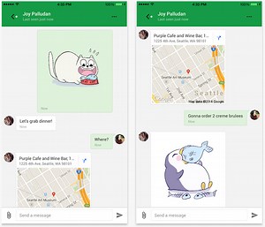 Google Hangouts iOS app updated with intelligent location sharing, status messages and more - 9to5Mac