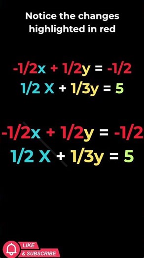 If You Need Help Solving System of Linear Equations watch This! #maths #algebra #tutorial #howto