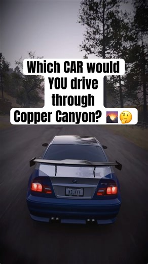 Which car would you drive through Copper Canyon? #shorts