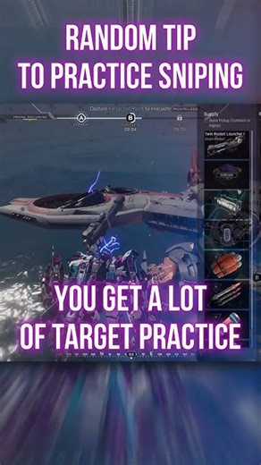 Random sniper tip for Mecha BREAK