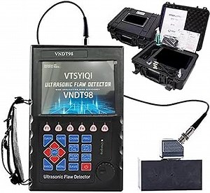 VTSYIQI Ultrasonic Flaw Detector Flaw Detection Tools NDT Defectoscope Tester with Measuring Range 0 to 10000mm Velocity 1000-15000m/s Frequency 0.2-20MHz DAC AVG TCG B Scan AWS Mode Auto Calibration: Amazon.com: Industrial & Scientific