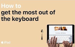 苹果 iPad — How to get the most out of the keyboard — Apple
