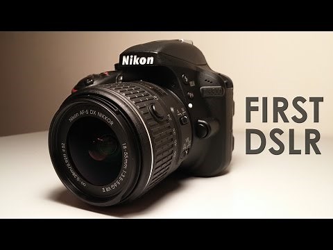 First DSLR! / Nikon D3300 Unboxing!