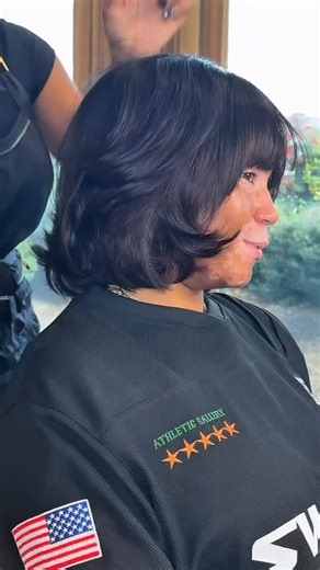 Ms. Char Lawr'ence | DIY bangs aren’t bad… they just need refining I cleaned up her self-cut bangs, corrected the shape, and added heavier layers to create a... | Instagram