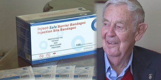 Retired Bowling Green doctor invents bandage making vaccines more sanitary