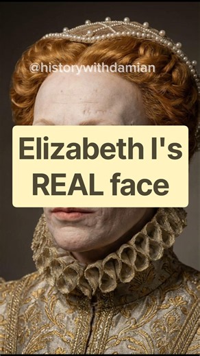 This is what Elizabeth I REALLY looked like #history #tudor