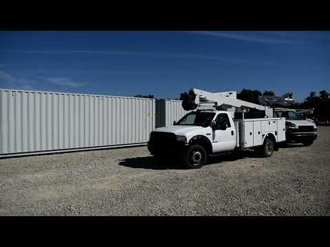 2001 Ford F550 Boom Truck, Altec AT37G Boom **SELLING OCT. 11th. 2025**