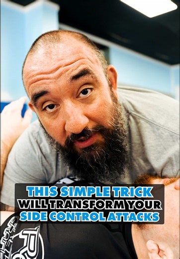 This simple trick will transform your side control attacks in BJJ! #bjj #jiujitsu #jiujitsutips #martialarts