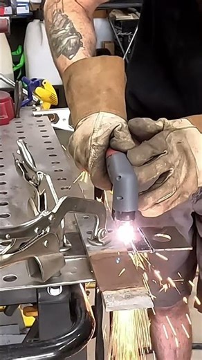 Plasma Cutter is Way More Fun Than Grinding