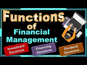 Functions of Financial Management | Roles of Financial Management | M.Com | MBA | BBA | B.Com | CA