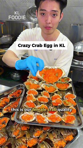 Spotted a crazy crab egg restaurant in KL! 🤯 If you live,eat,sleep and breath for crab roe, you’re in the right place 🦀✨ Talk Crab is serving premium female crab packed with rich, golden roe, cooked into dishes that hit different. 😍 From the indulgent Claypot Black Truffle Crab Roe Rice 🍚🖤, to bold Marinated Crab, and luscious Cooked Roe Crab, every bite is rich, creamy and shiok till last spoon 🤤 Bonus: join their New Year Lucky Draw 🎉 and stand a chance to win! 📍Talk Crab (Kepong & Sub