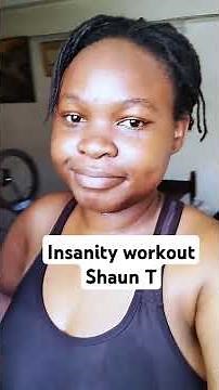After finishing 45min Insanity Workout by Shaun T #weightloss #workout #health #intentionalliving