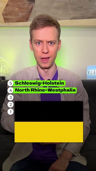 Flags of Germany's regions, similar to flags of other countries