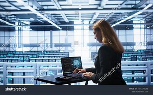 Admin Data Center Works Artificial Intelligence Stock Photo 2481173143 | Shutterstock