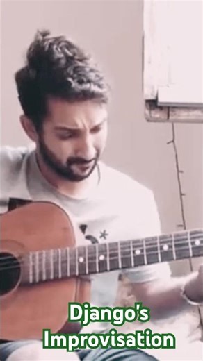 Django Reinhardt Improvistaion#guitarist #music #gypsy #guitar #jazz #guitarmusic